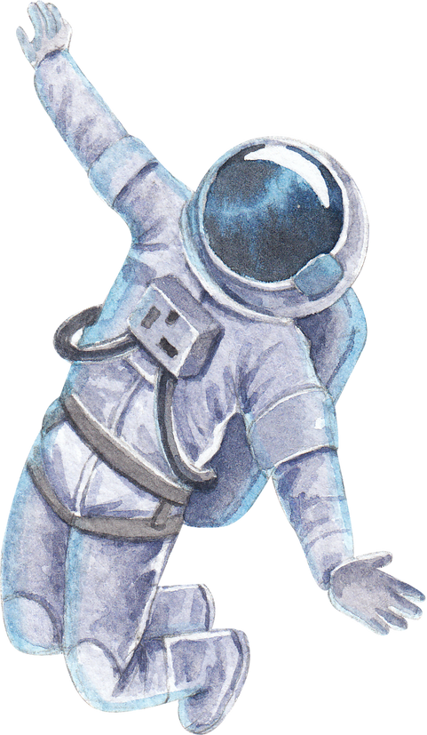 Illustration of Astronaut